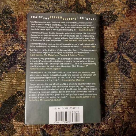 YA novel, Wildside by Steven Gould, "parallel" earth, science fiction - Picture 2 of 4